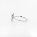 0.96ct Pear-Shaped Diamond Halo Engagement Ring | Magpie Jewellery