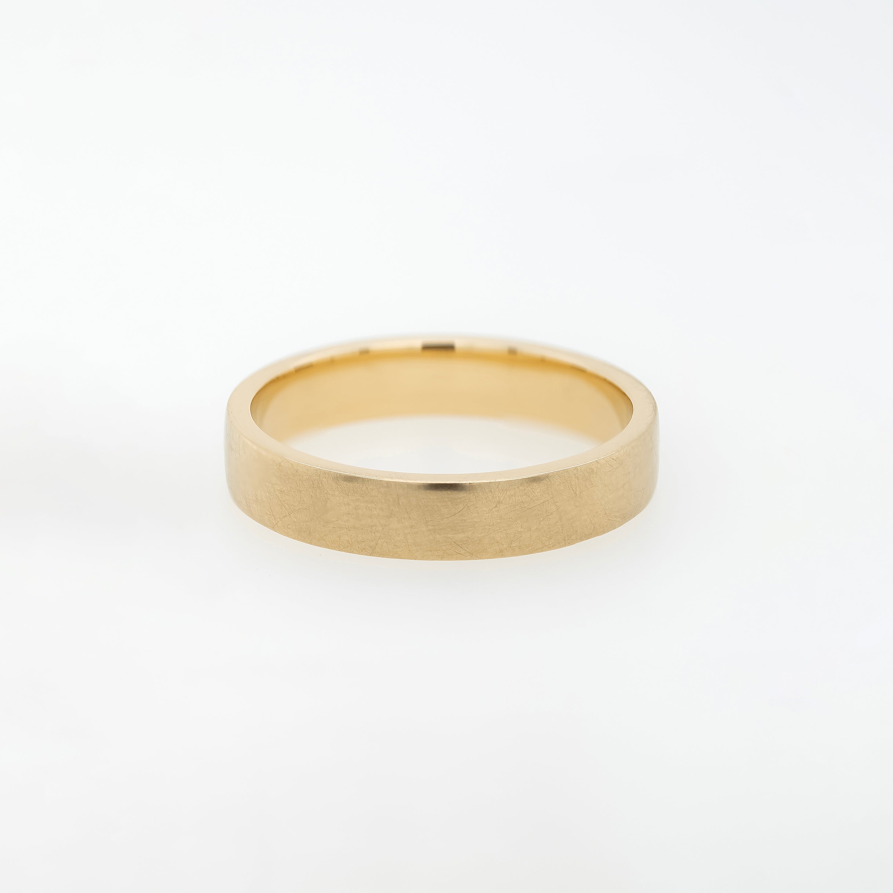 Flat Wedding Band | Magpie Jewellery