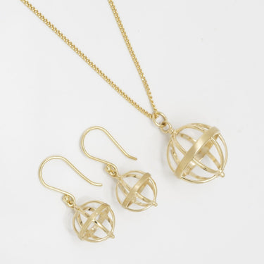 Large Cage Necklace - Magpie Jewellery