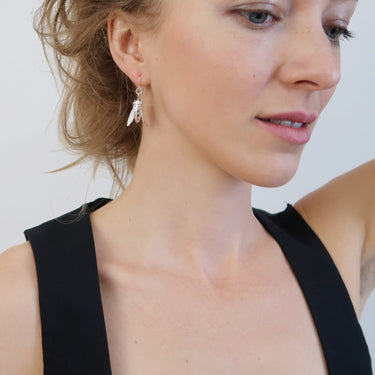 Dangling Bee Earrings - Magpie Jewellery