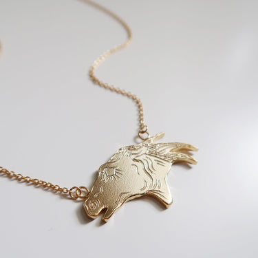 Horse Head Necklace - Magpie Jewellery