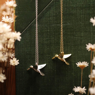 Hummingbird Necklace - Magpie Jewellery