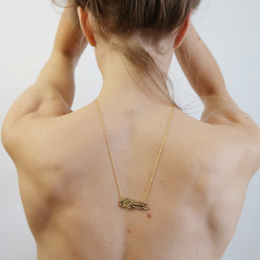 Rabbit Head Necklace - Magpie Jewellery