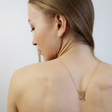 Flying Bee Necklace - Magpie Jewellery