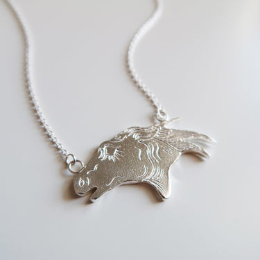 Horse Head Necklace - Magpie Jewellery