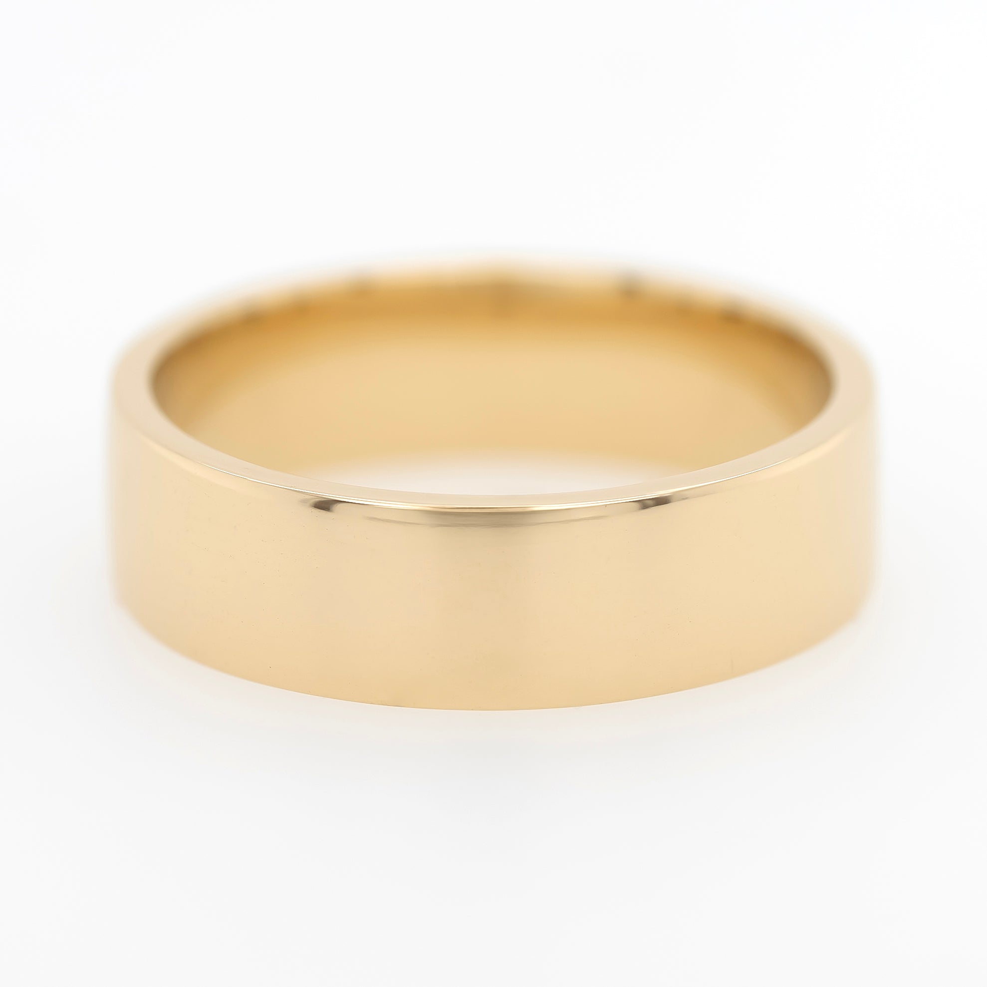Flat Wedding Band | Magpie Jewellery